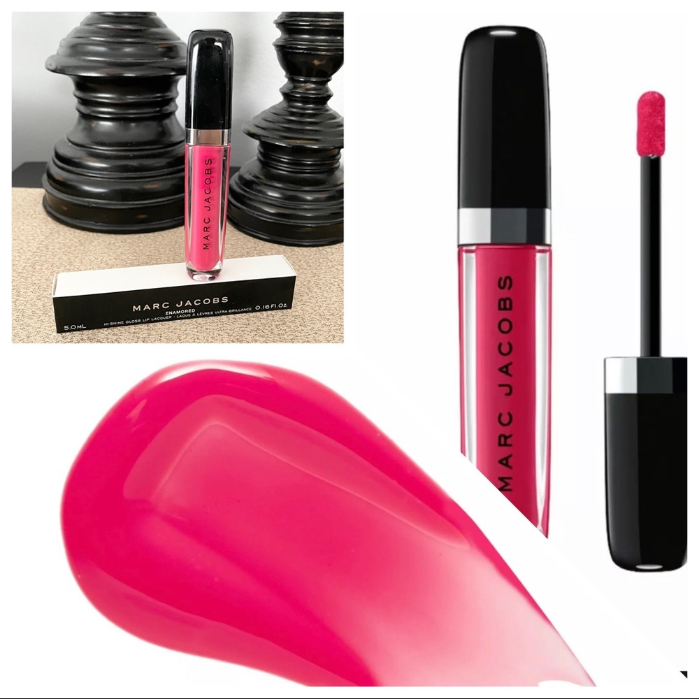 New MARC JACOBS Enamored Hi-Shine Lip Lacquer Lipgloss-330/HEY YOU - Picture 1 of 7